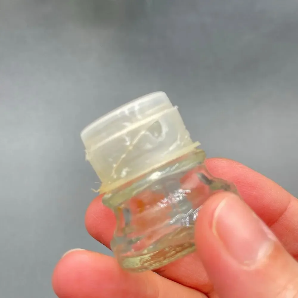 Vintage Spice Apothecary Jars Clear Glass Bottles Lot of 17 MCM